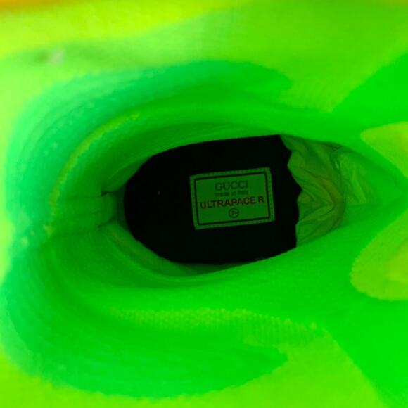 NIB Gucci Ultrapace R Mid-top sneaker Size 7.5 - Picture 9 of 15